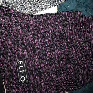 Fleo large black raspberry original single lined